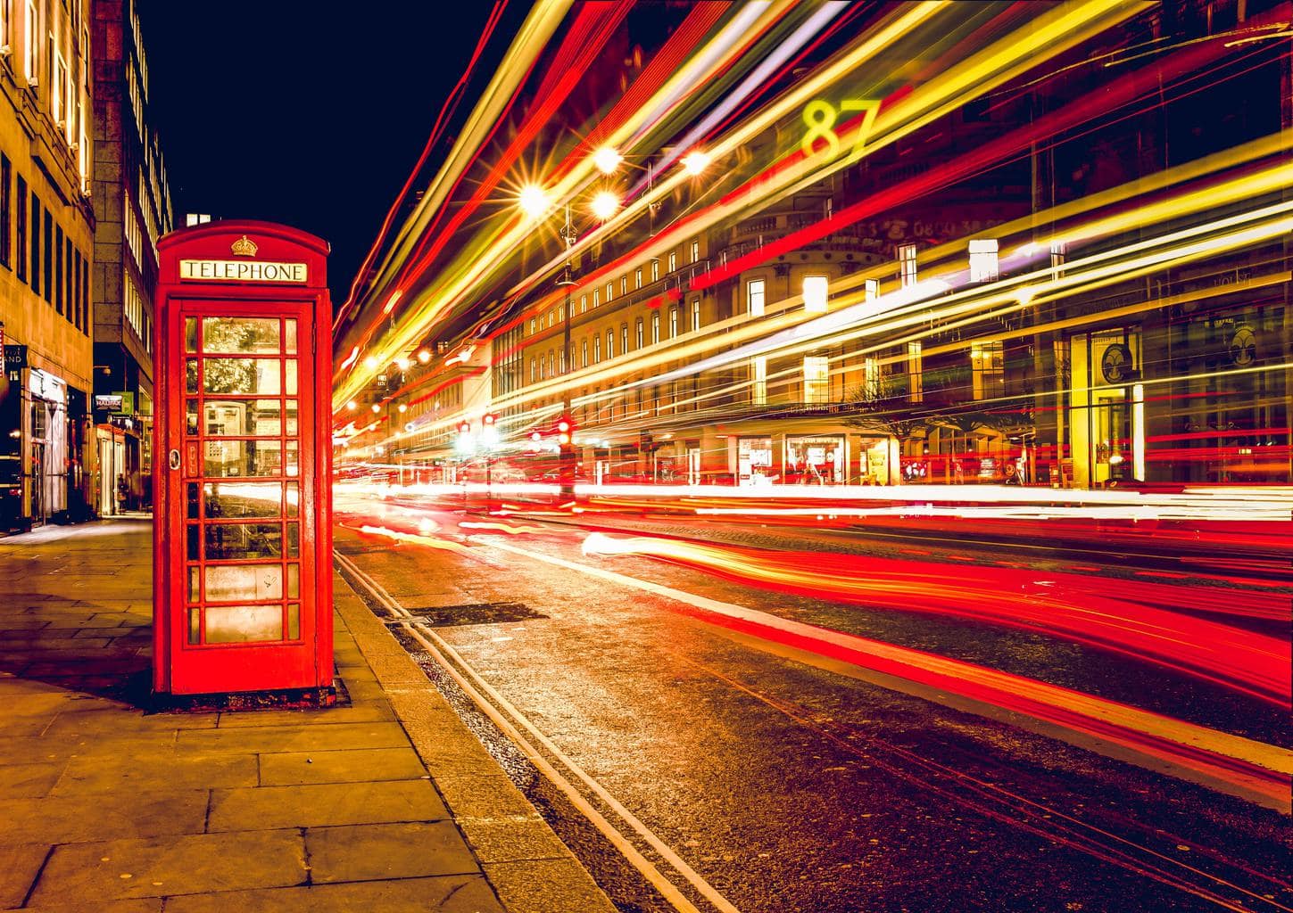 London phone booth
