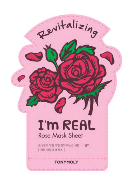 Tonymoly im real sheet mask in Rose