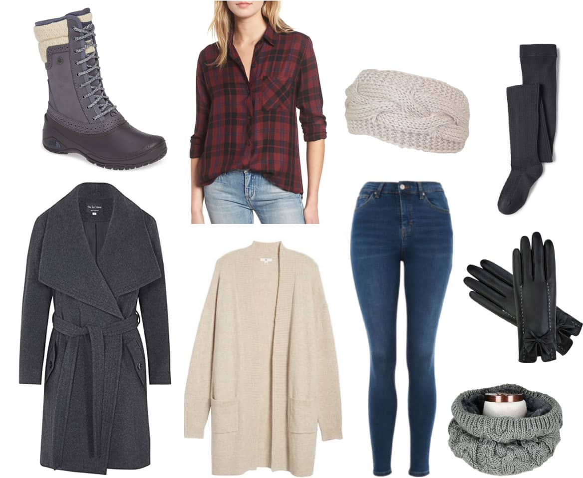 cold winter day outfits