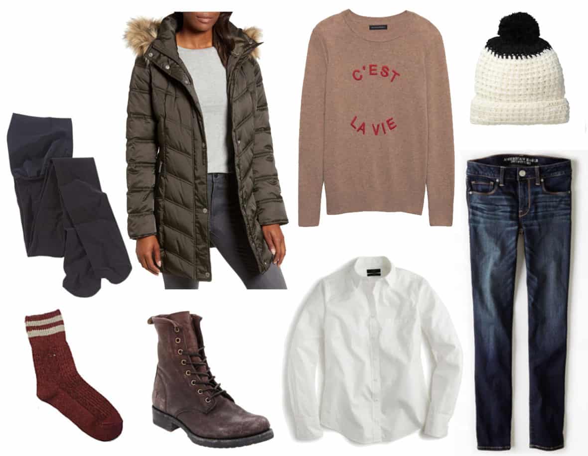 best clothes to wear in freezing temperatures