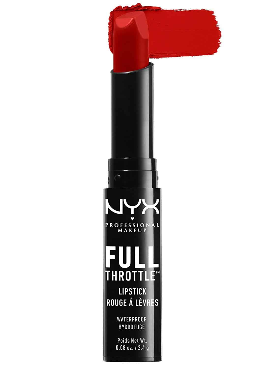 NYX full throttle lipstick i up the bass - best mac dupes