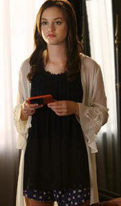 Blair waldorf loungewear - blair in a negligee