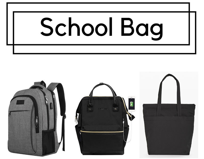 Types of college school bags with names/College bags for girls