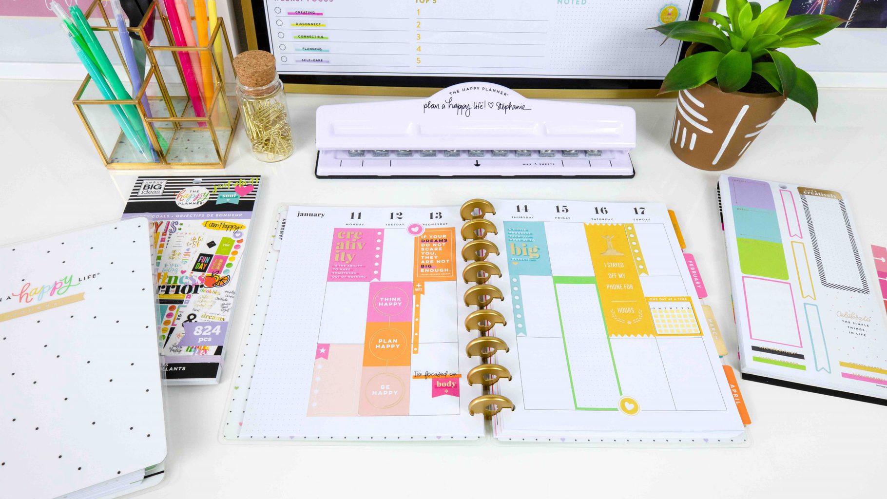 Happy Planner, Classic Planner Accessories Kit , Keep Life Fun 