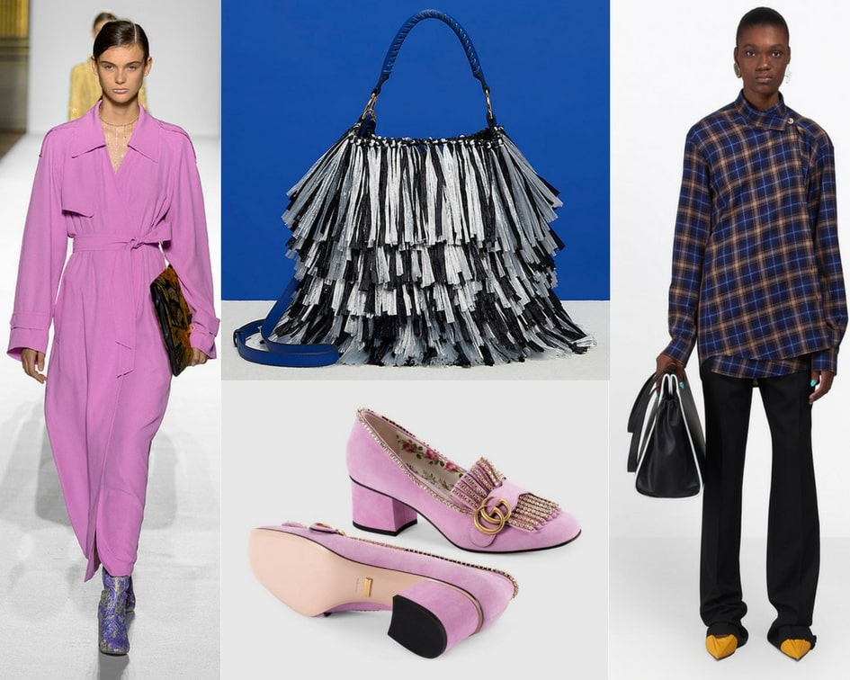 2018 trends: lavender, fringe + plaid