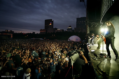 Nine Inch Nails Take the Stage at Lollapalooza