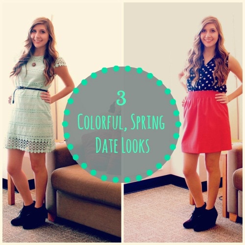3 colorful spring date looks