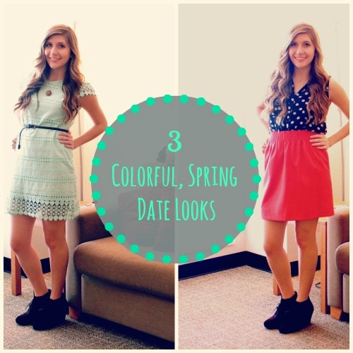 3 colorful spring date looks