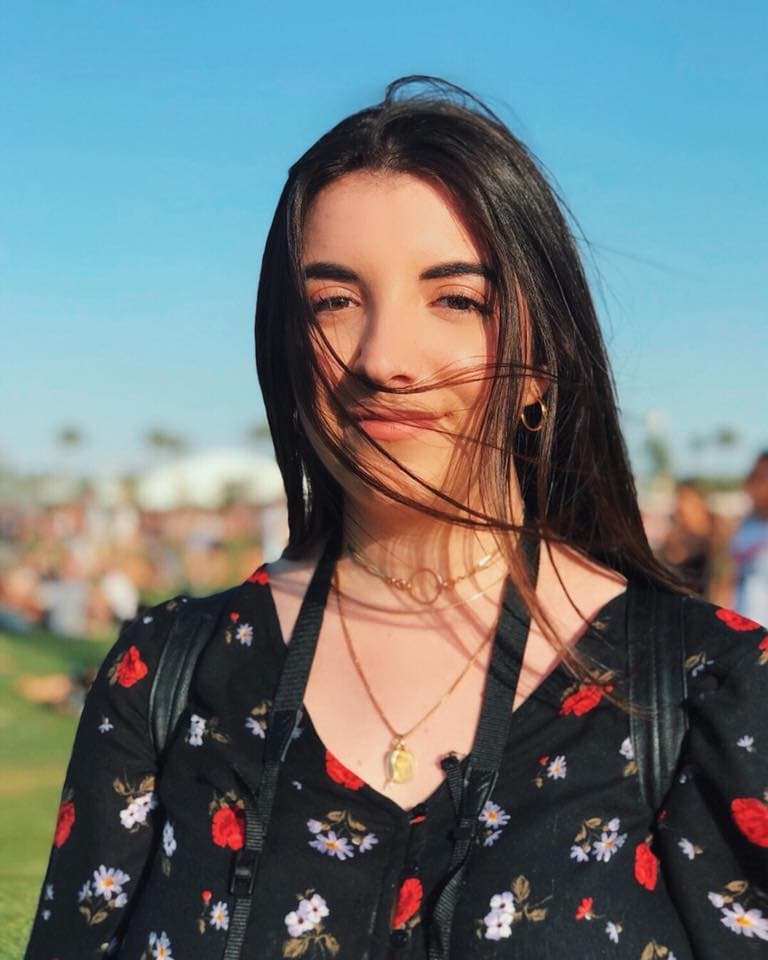 Portrait of me at Coachella