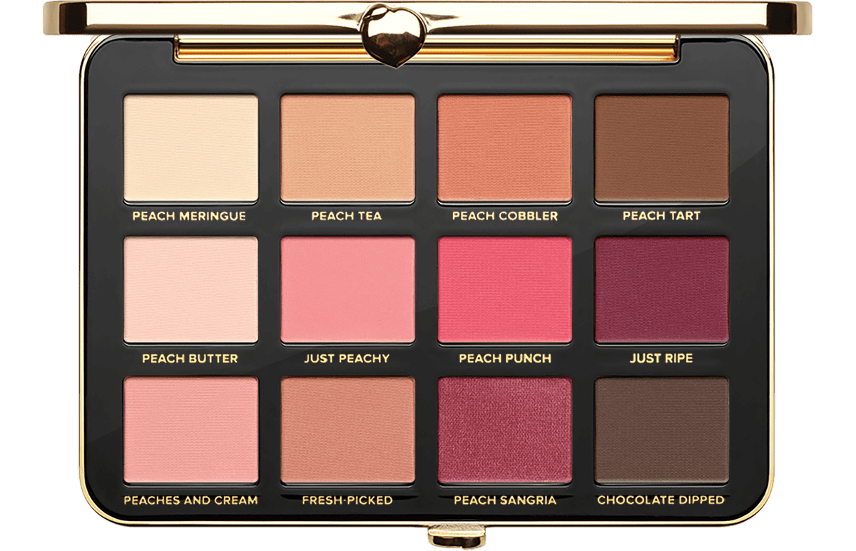 too faced peachy mattes palette