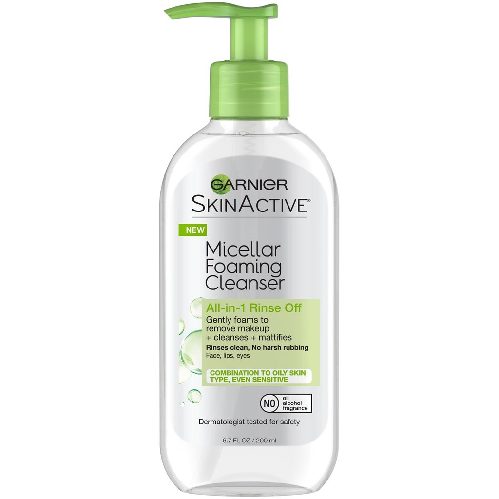 Garnier Micellar Foaming Cleanser for Combination to Oily Skin