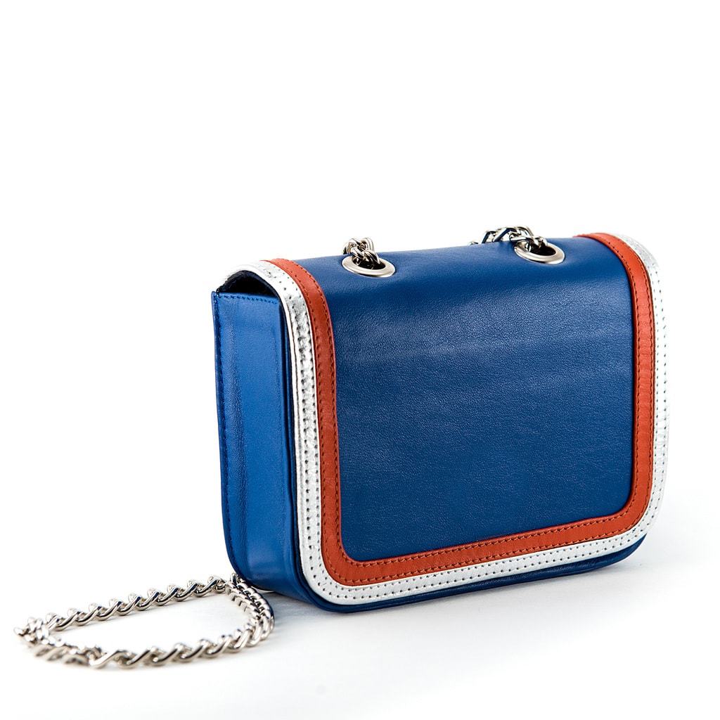 Red, white and blue Lauren Farrell gameday bag