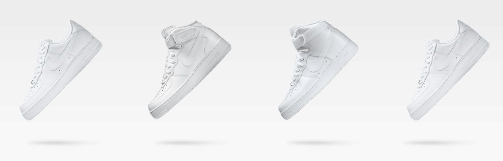 nike air force 1 vs