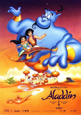 Walt Disney's Aladdin movie poster