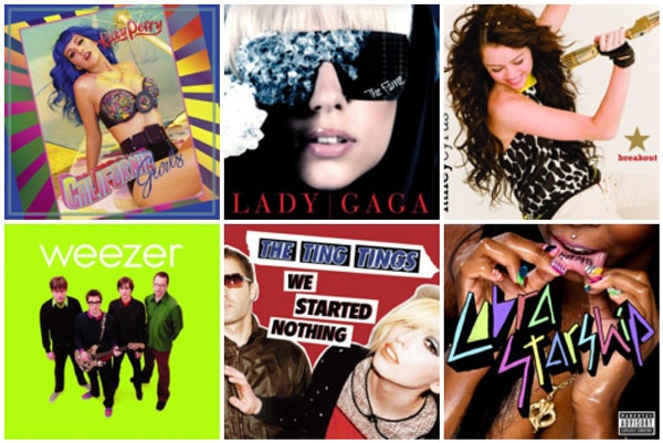 Playlist album covers