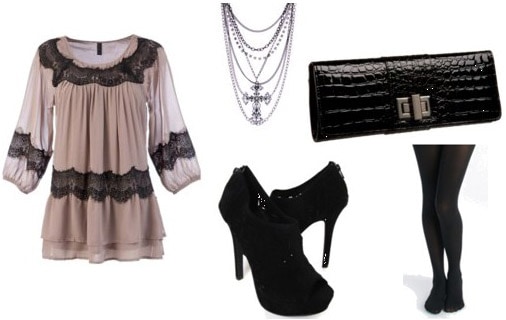 Alexa Chung style - night outfit