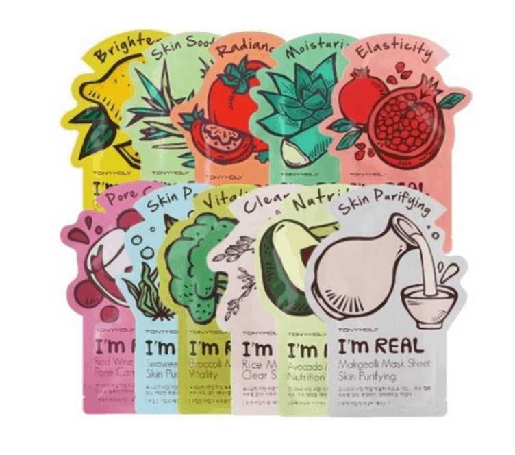 bredde Ulydighed oversætter TONYMOLY I'm Real Sheet Masks Review: Part 1 - College Fashion