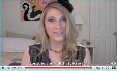 Allthatglitters21 on Youtube