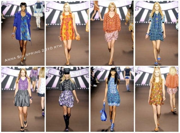Anna Sui Spring 2010