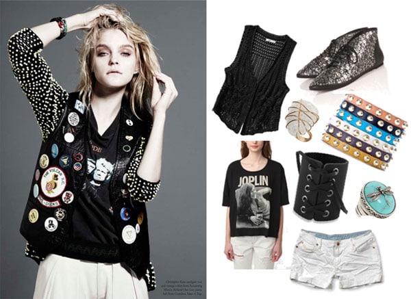 Fan for Life with Jessica Stam for Russh