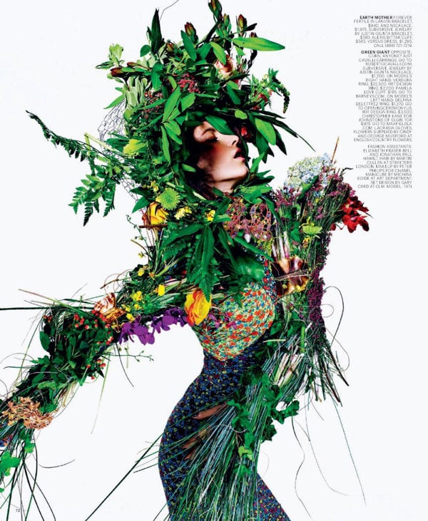 Tati Cotliar by Richard Burbridge for T Magazine