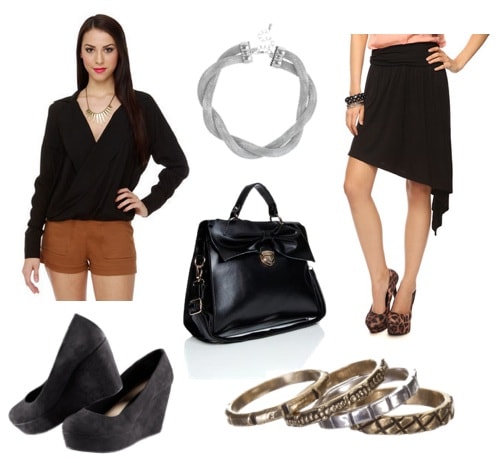 Ask CF-All Black Work Outfit-Fashion