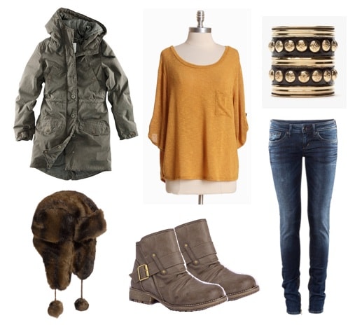 Ask CF-Faux Fur-Hat Outfit