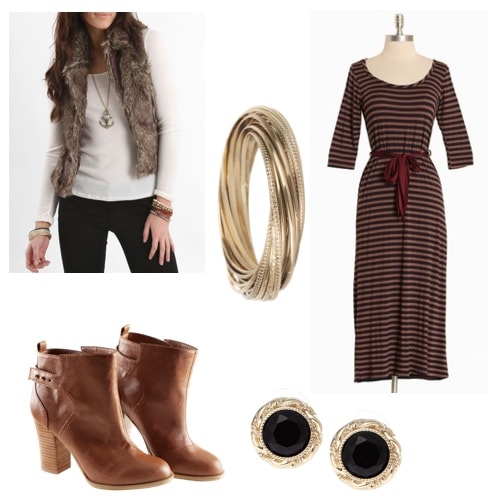 Ask CF-Faux Fur-Vest Outfit