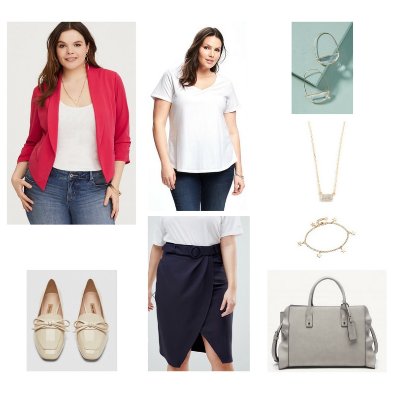 business casual looks for plus size