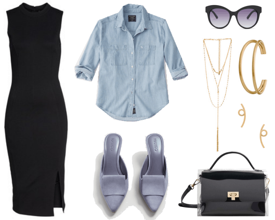 Sheath Dress Outfits That Are Casual & Edgy