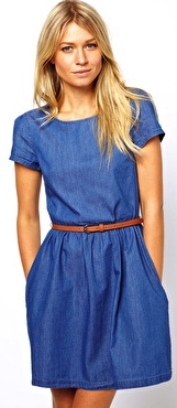 Asos denim dress