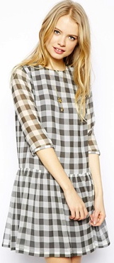 Asos sheer dress