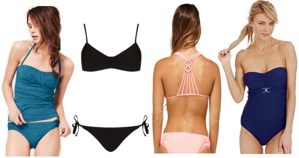 Athletic swimsuits