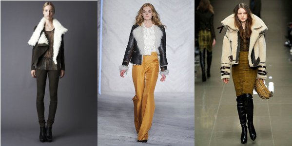 Aviator Jackets on the runway at Philip Lim, Burberry, and Doo.ri