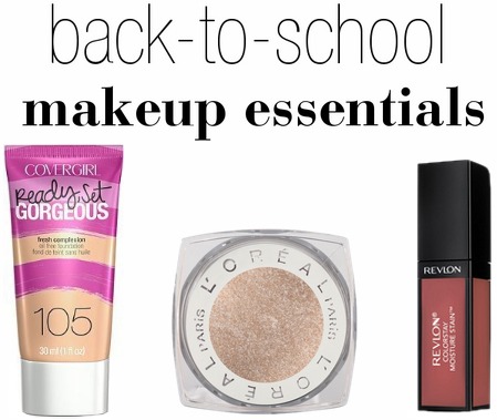 Back to school makeup essentials