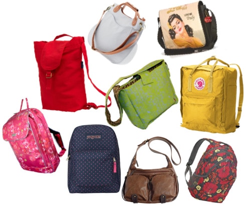 Laptop backpacks and messenger bags