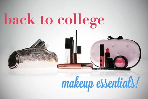 Back to college makeup essentials