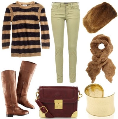 Banana Republic fall 2011 outfit 1
