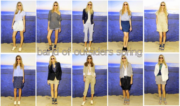 Band of Outsiders Spring 2010