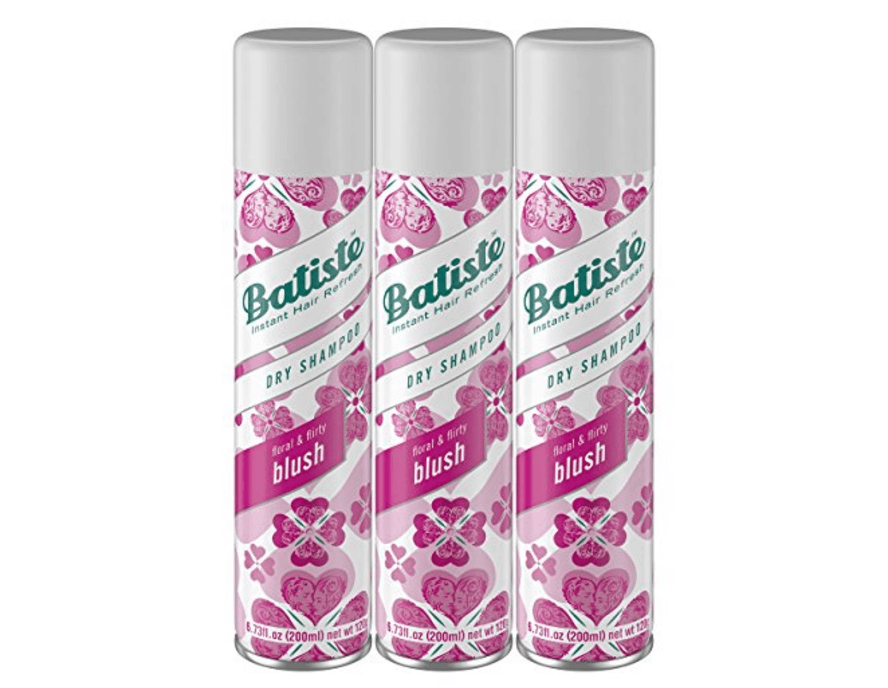 Batiste blush dry shampoo - pack of 3. Best dry shampoos ever - Batiste is our favorite cheap dry shampoo at just  a can.