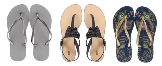 Cute sandals for the beach