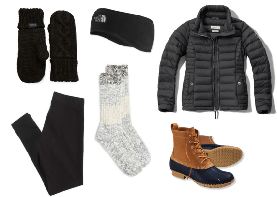 Cold Weather Bean Boot Outifit