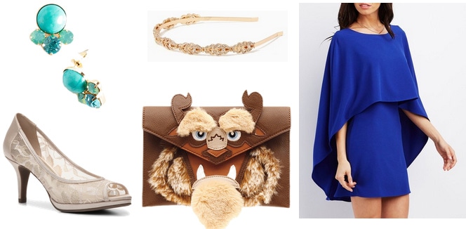 Beauty and the Beast clutch outfit