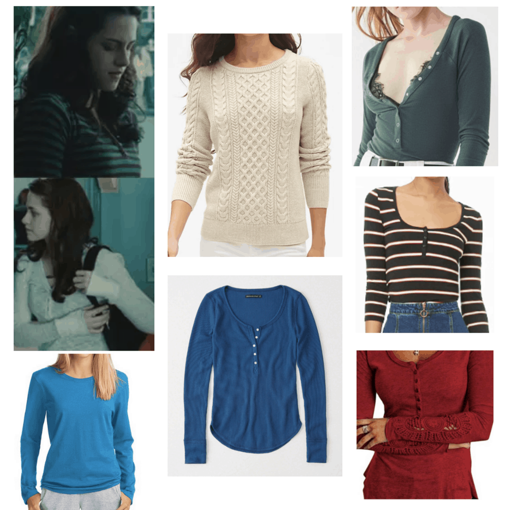 tops that bella swan would wear