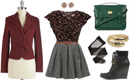 Outfit inspired by Belle from Once Upon a Time