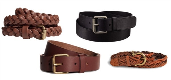 leather belts