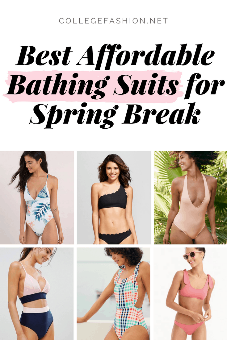 Best spring break bathing suits for girls on a budget – 10 affordable bikinis and one pieces for vacation