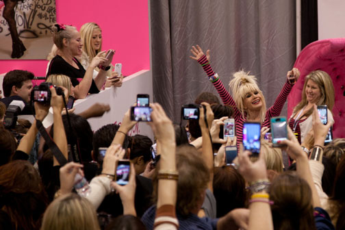 Betsey Johnson at WWDMAGIC February 2012