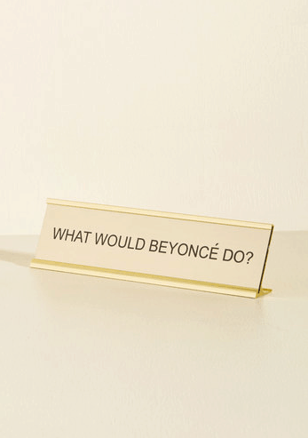 Sassy Desk Plaque