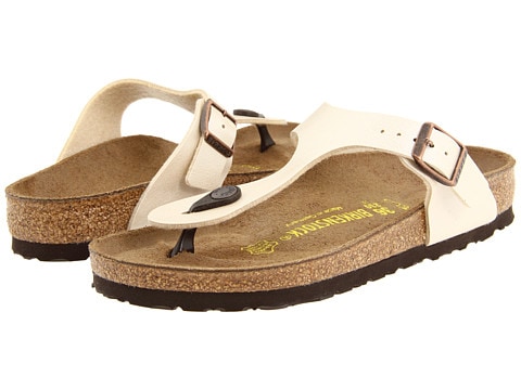 White Gizeh Birkenstock